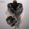 Black jade fox width shawl