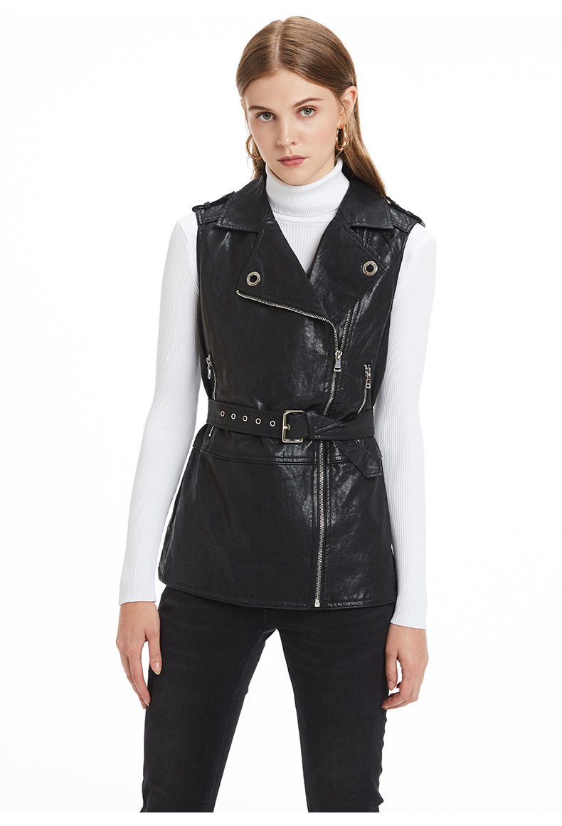 Gilet femme TRACK SEVEN en En cuir - Ref 3317536 Image 26