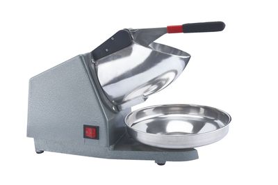 鸿科大功率碎冰机HK108橘黄蓝色银灰色刨冰机碎冰机双刀