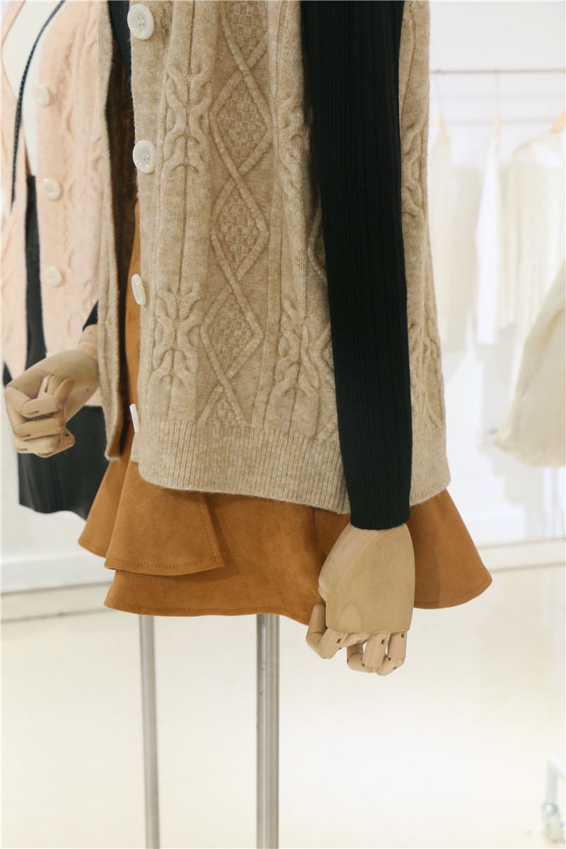 Gilet femme en Mélange de coton - Ref 3317726 Image 15