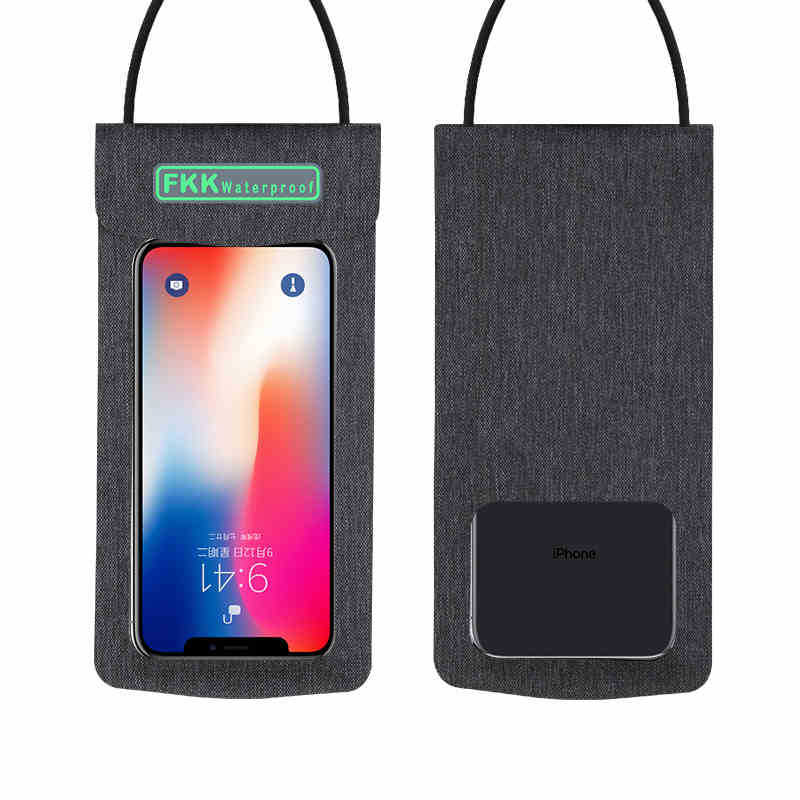 mobile phone Waterproof bag goods in stock outdoors Swimming diving Waterproof Case Seaside TPU High transparency Touch screen mobile phone Waterproof bag