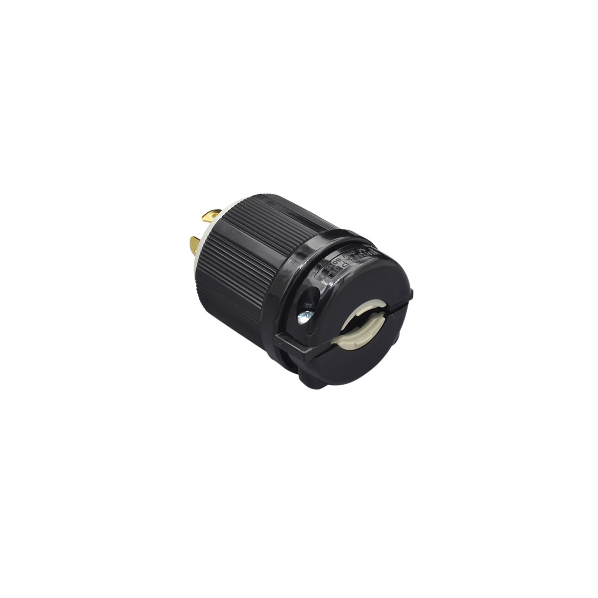 翼德NEMA L16-20P美标发电机防松工业插头20A 480V美式三相四线插-阿里巴巴