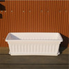 Rectangular resin, big plastic extra large flowerpot, increased thickness