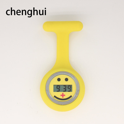 new pattern goods in stock Smiling face silica gel Electronics Nurse Table Hospital Supplies girl student Watch Nurse Table On behalf of