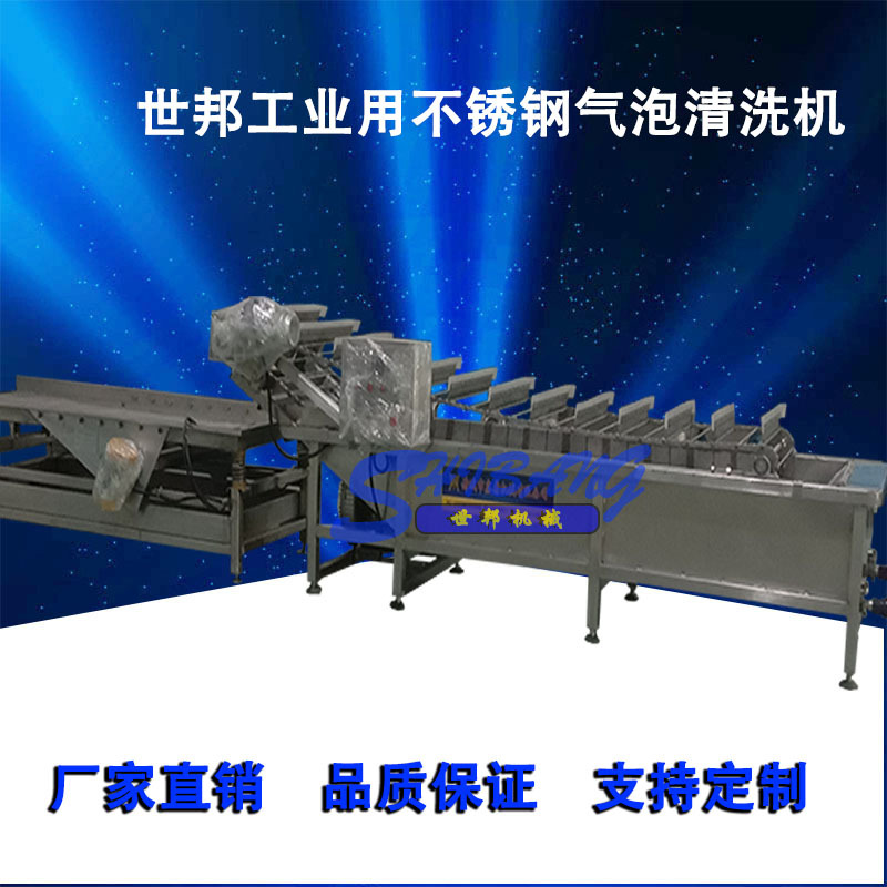 大型净菜加工流水线 菠菜清洗机 芹菜清洗机 蔬菜配送清洗机器