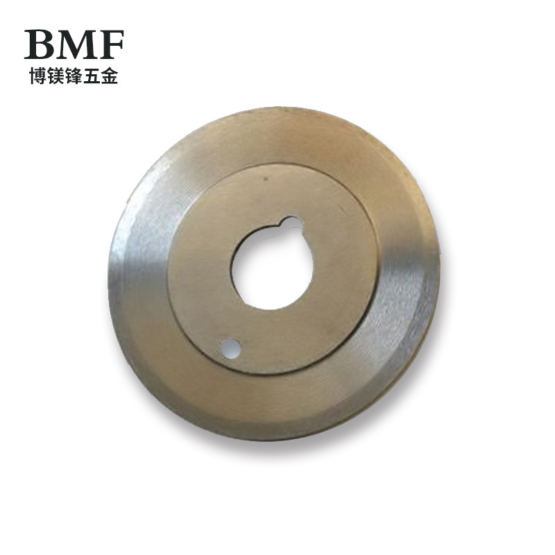 热销切割熔喷布刀片机械刀片高速钢分切机械刀片圆形分切机刀片