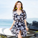 Bộ đồ bơi nữ thời trang, thiết kế thanh lịch trẻ trung, mẫu Hàn Quốc