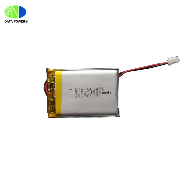 DTP603450 1000mAh聚合物锂电池 KC认证电池 美容仪玩具水枪电池