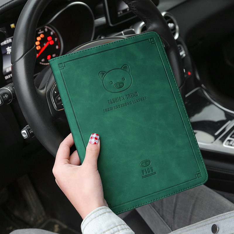2019 new ipad 10.2 Leather sheath 9.7 inch mini5 Flat Por10.5 inch mini1234 smart cover Air2
