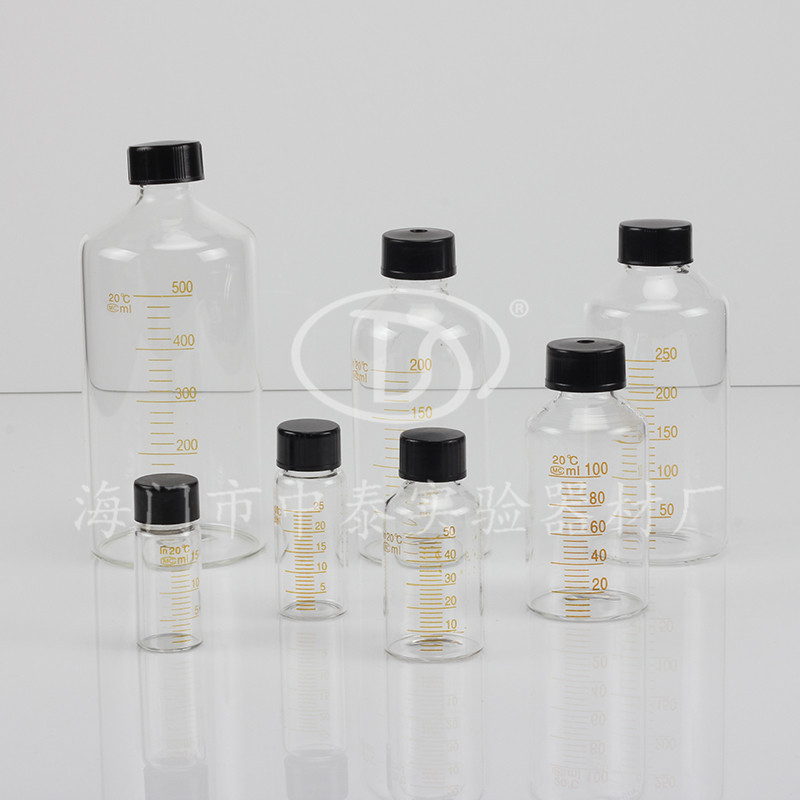 1000ml玻璃血清瓶 螺口带刻度试剂瓶（规格齐全）