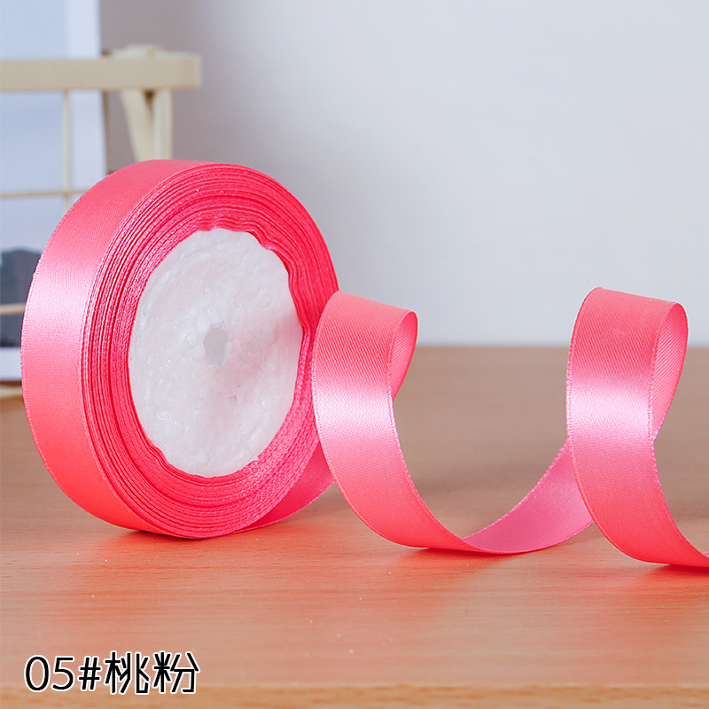 Fábrica al por mayor 2cm cinta hecha a mano cinta de poliéster caja de regalo cinta floral cinta para hornear cinta decorativa