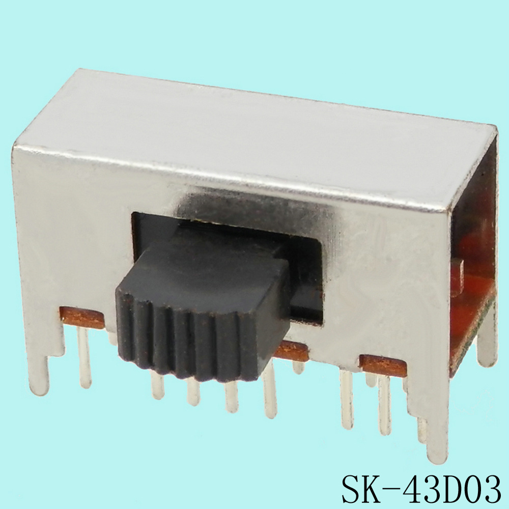 供应带耳朵固定SS直柄2/3/4档位6/8脚推拔滑波段拨动开关