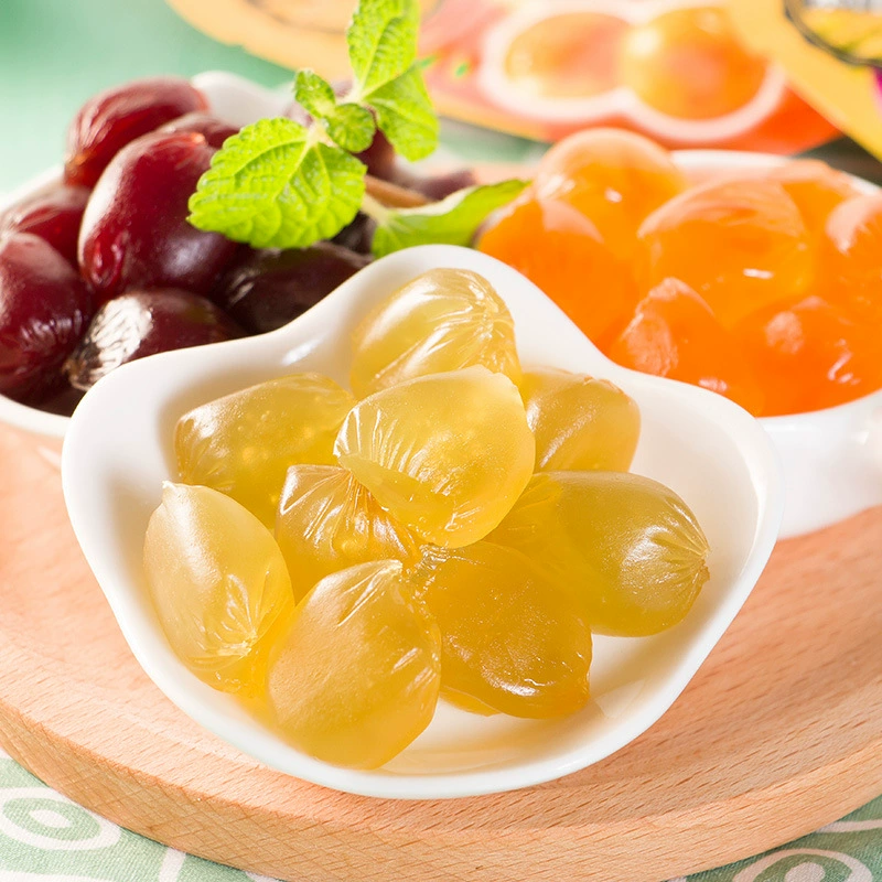 Фруктовые конфеты Youhakulu QQ Gummy (Youhakulu) 52 г — ассорти вкусов: виноград, белый персик, кола