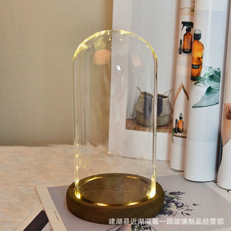 Glass creative constructor, colorful aromatherapy, dust cover, (Cross-border trading)