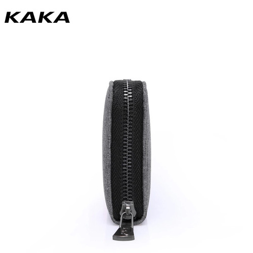Kaka New Korean Oxford Cloth Clutch Young Men's Simple Fashion Student Wallet Men's Long Wallet