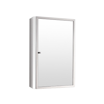 佛山廠家直銷挂牆式不鏽鋼鏡櫃 簡約現代衛生間加厚浴室銀鏡鏡櫃