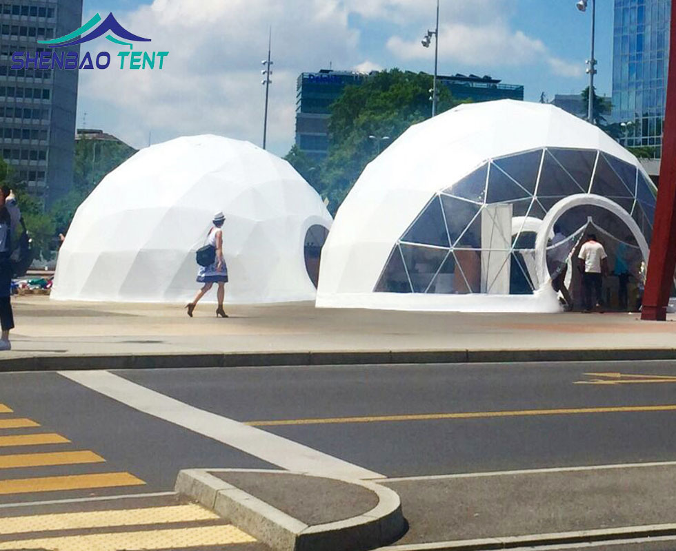 出口各直径半圆形球形篷房 展览活动DOME TENT 出口定制