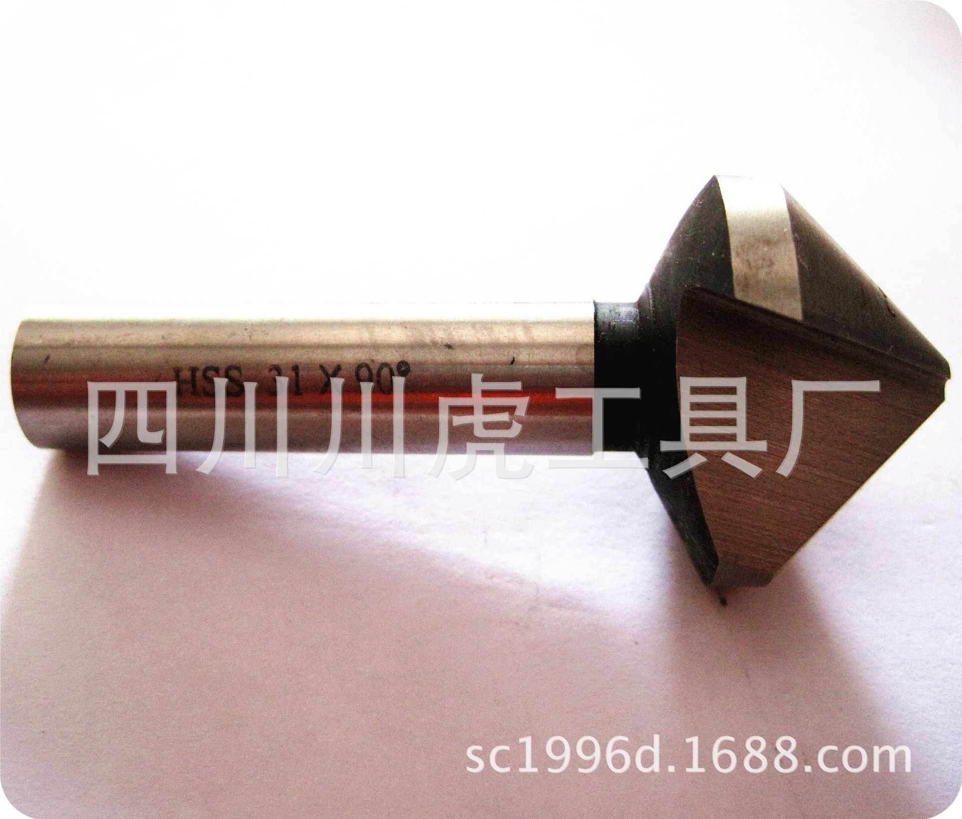 四川天虎三刃锪钻/三刃倒角刀/倒角钻：31×90°-3F