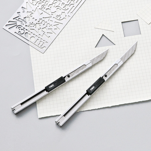 30-degree utility knife metal utility knife unpackaged blade box packed blade paper cutting knife wallpaper hand diary handicraft DIY small blade