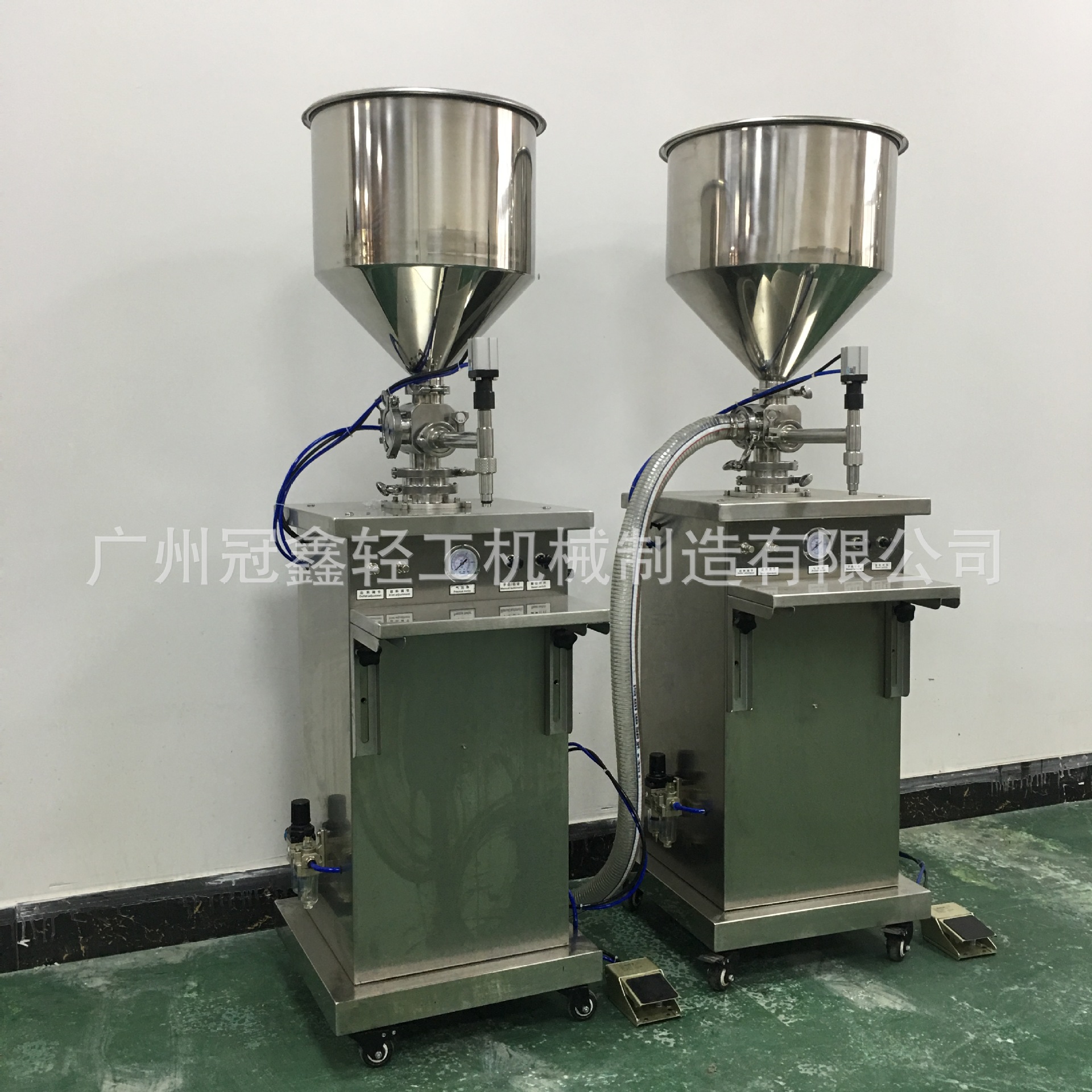 立式膏体精油护肤乳定量自动灌装机 蜂蜜灌装机 半流体酱料灌装机