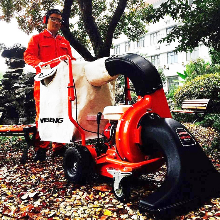 维邦506吸叶机 落叶粉碎机 GX160自走 吸落叶机