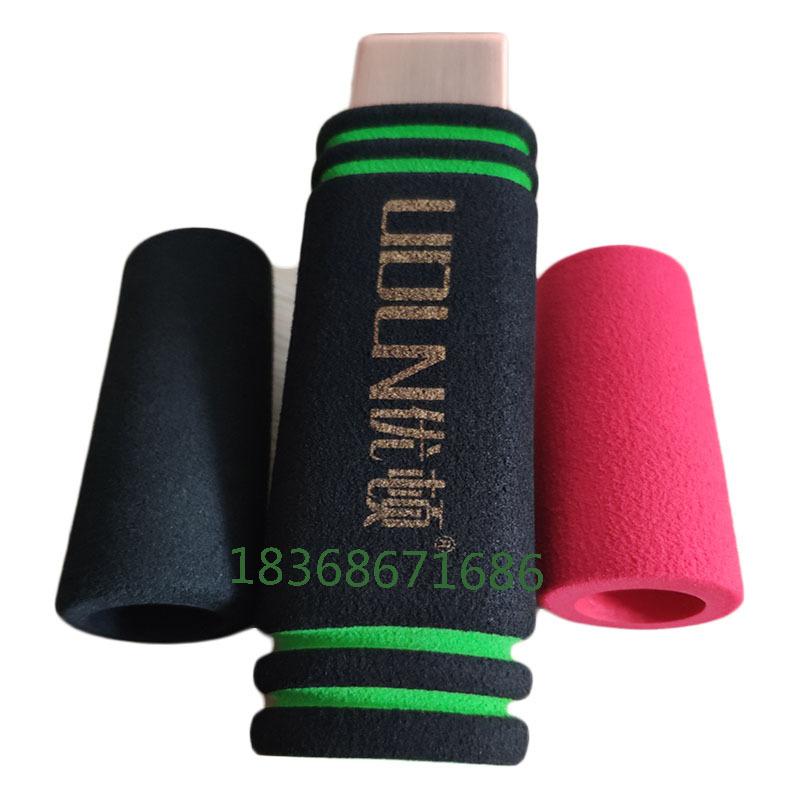 优质nbr海绵手把套 钢管橡塑泡棉发泡管套 阻燃磨砂机械海绵把手