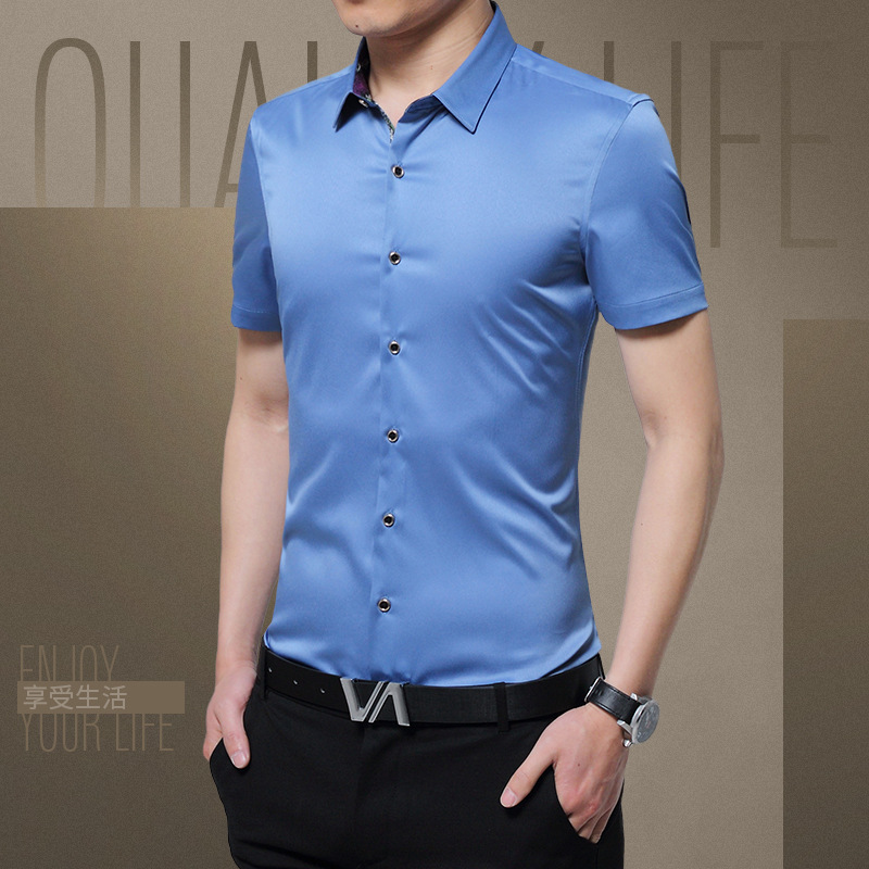 Chemise homme en coton - Ref 3443203 Image 7