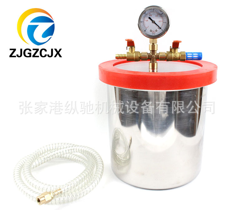 1.5加仑VACUUM CHAMBER SUS304不锈钢真空干燥箱 硅胶树脂脱泡桶
