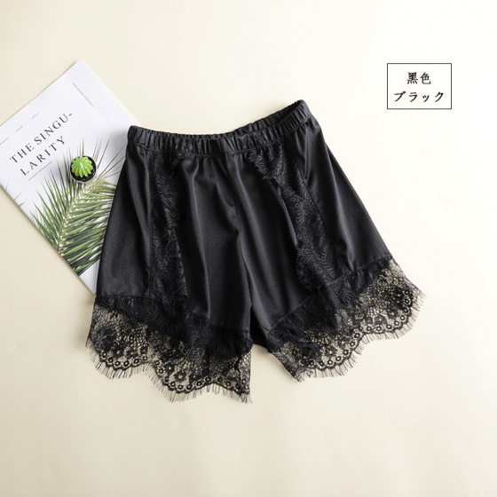 Beautiful lace stitching eyelash safety pants