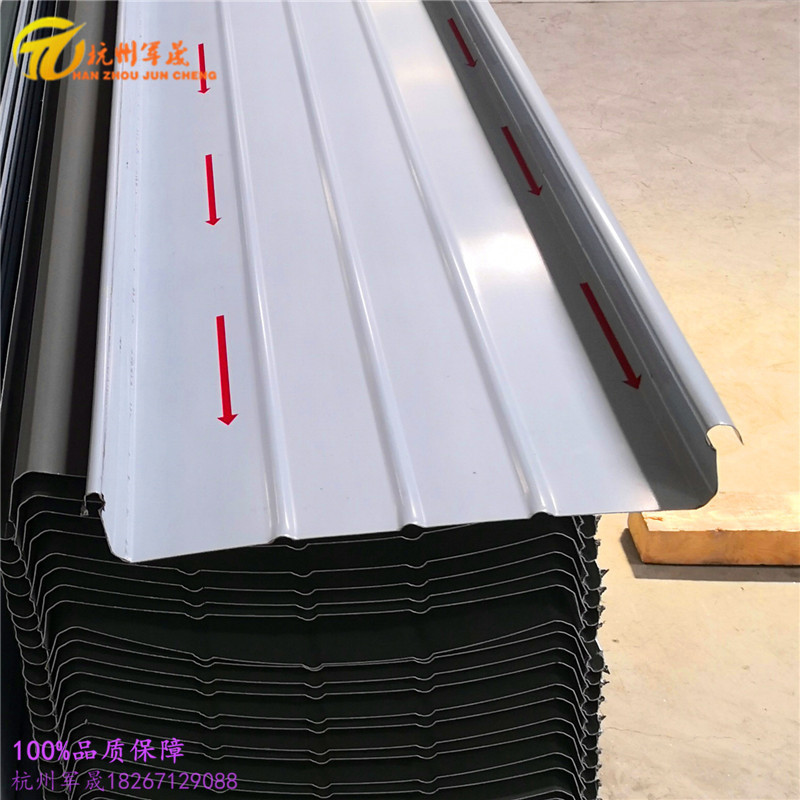 厂家直销新品铝板 优质氟碳漆1.2mm 65/430铝镁锰屋面板