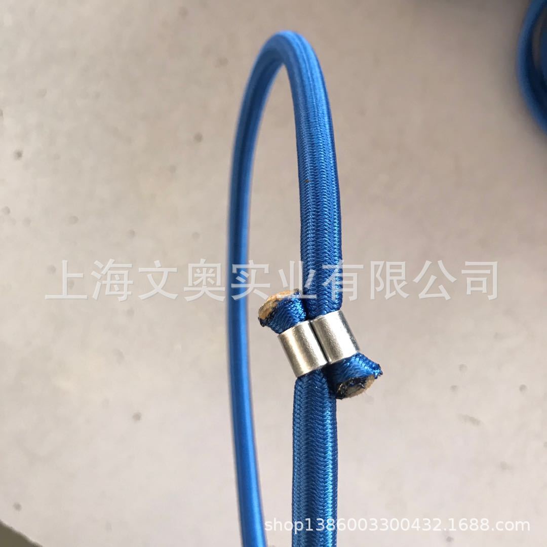 [direct deal] 8mm circular Clinching Elastic rope Imported High-strength High density wear-resisting Customizable