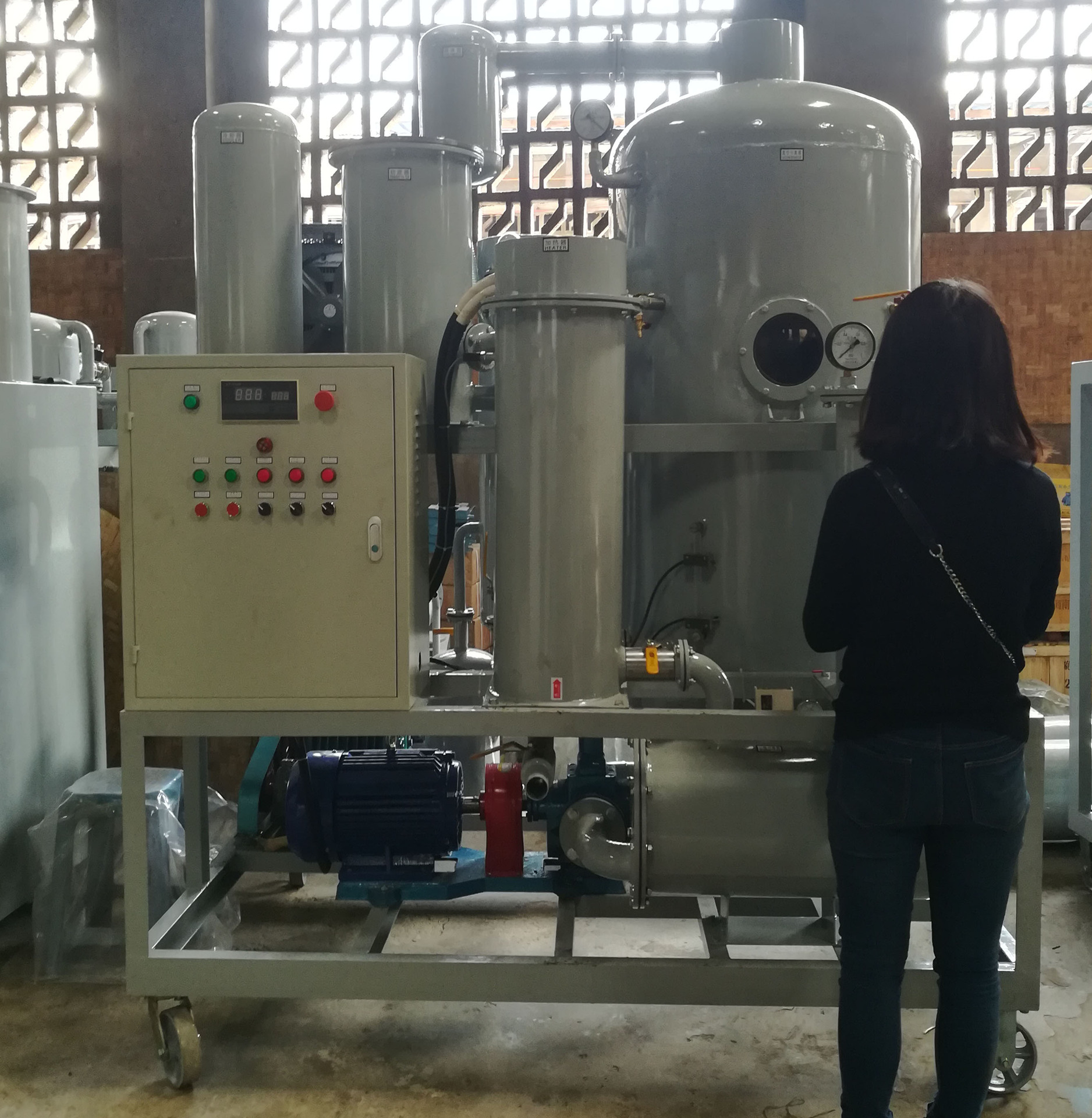 重庆通瑞ZJD系列真空过滤设备过滤100/68/46号抗磨液压油