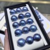 Starry sky blue, silver, gray blue Mabe pearl, Japanese Mabei Australia Mabei Sea Pearl, a large amount