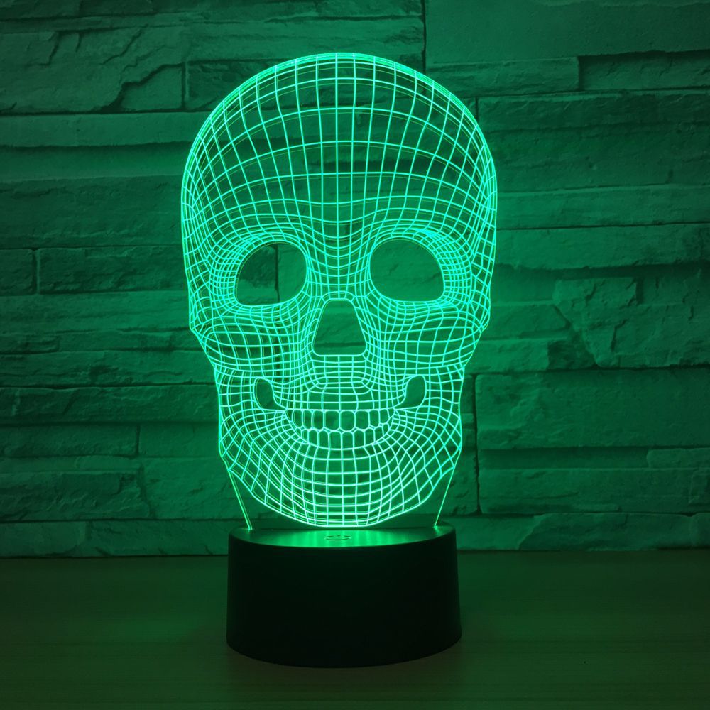 3D立体错觉灯 跨江大桥七彩触摸变色视觉灯 亚克力