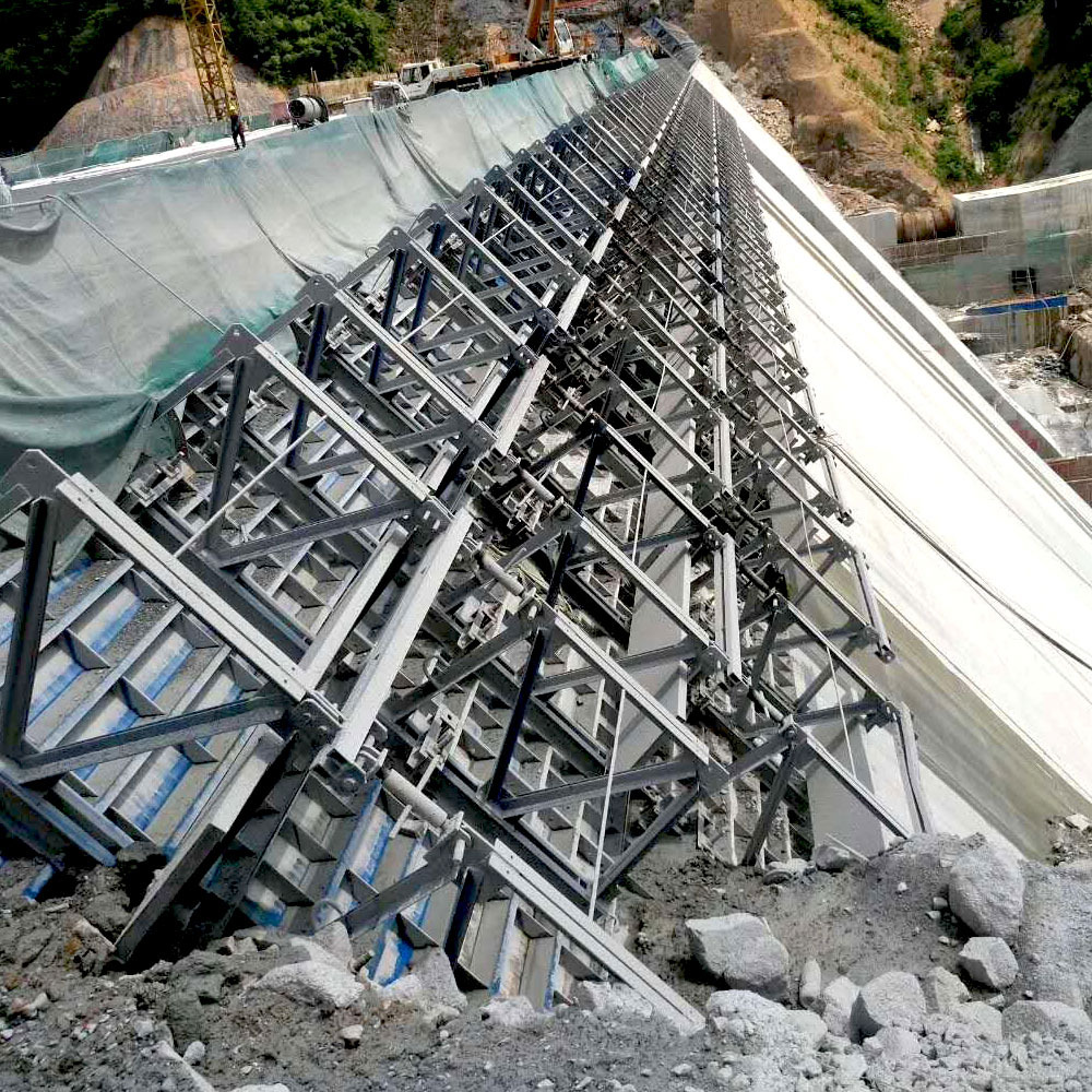 厂家直供开平单侧墙钢模板挡土墙钢模板现货桥梁河堤水利钢模板