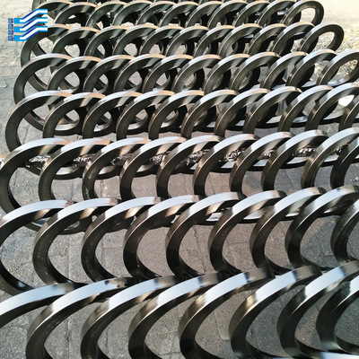 Square steel screw rod Chip conveyor Auger Twisted dragon leaf Coil spring Helical blade Spiral Chip Conveyor