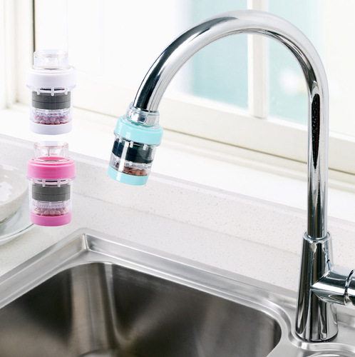 Medical stone magnetized faucet filter household kitchen health care bathroom tap water purifier bathroom water filter