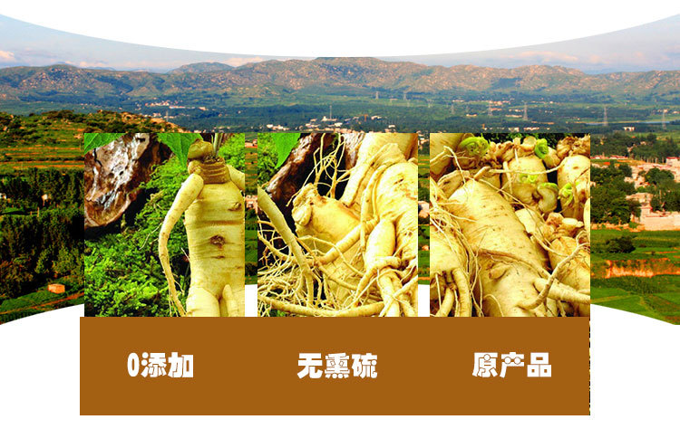 American Ginseng Slices (Panax quinquefolius) — Hua Qi Shen Dried Root Segments for Cooking & Wellness quality and texture