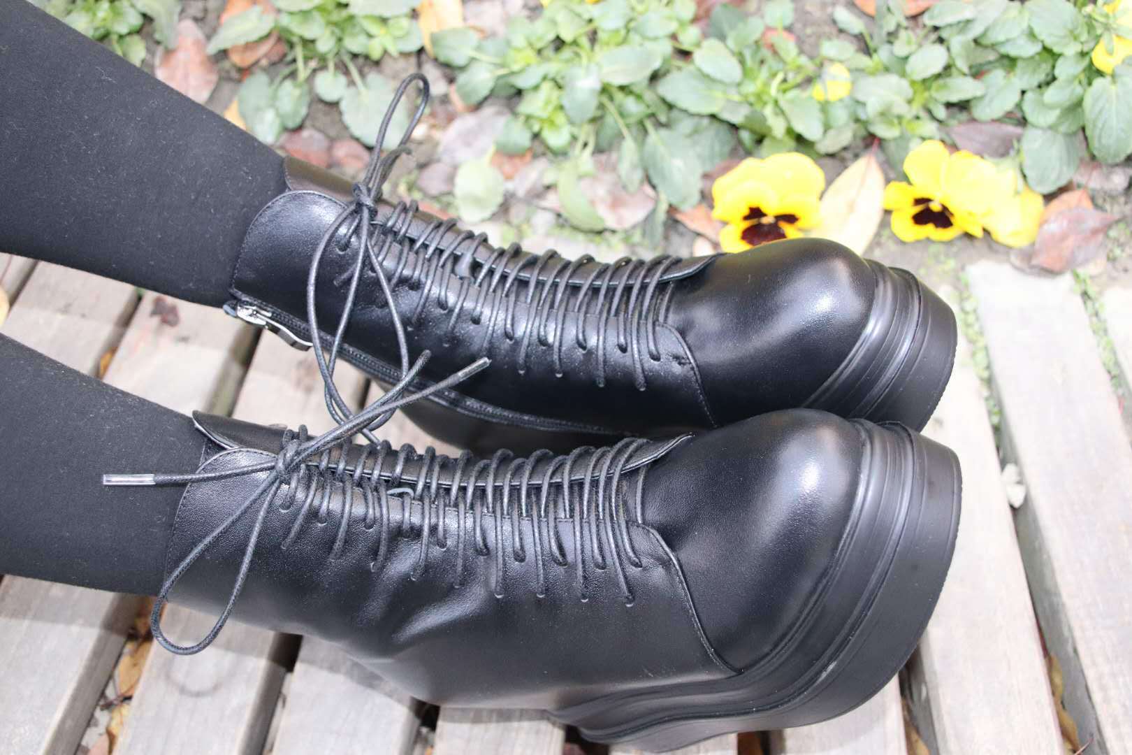 Bottes femme en En cuir - Ref 3355464 Image 16