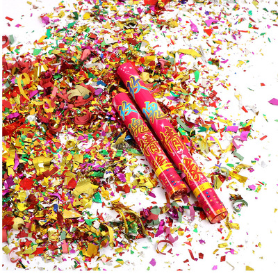 开工开业手持礼花筒 春节过年婚庆礼花筒 节日庆典生日开业烟花