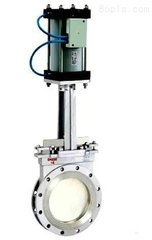 PZ673H-6C气动刀闸阀 PZ673H碳钢气动刀闸阀