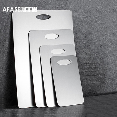 Stainless steel chopping block Cutting board Cut fruit household Dough Chopping board kitchen Blades panel Antibacterial Antifungal Deodorant