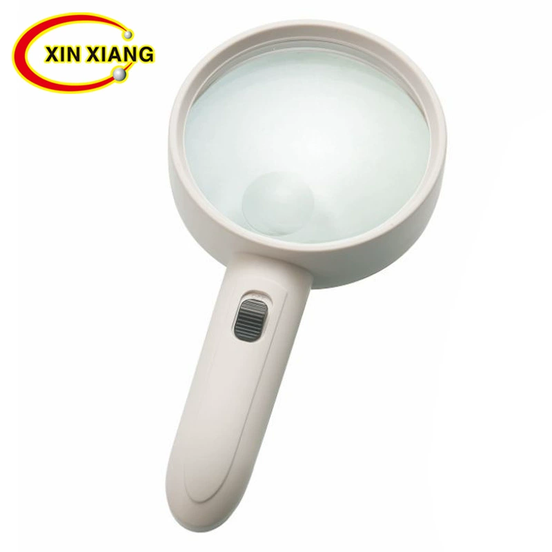 Новый восклицательный знак двухслойный большой объектив Ручной оптический из акриловой смолы со светлым фотоэлектрическим увеличительным стеклом 6B-7B