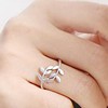 Korean jewelry wholesale Yiwu small commodity branches of branches and leaves, love leaves, body defense ring ring ring ring