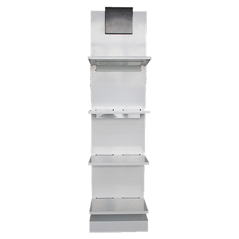 超市保温杯展示架 户外运动用品陈列货架 带显示屏水壶净水器展架