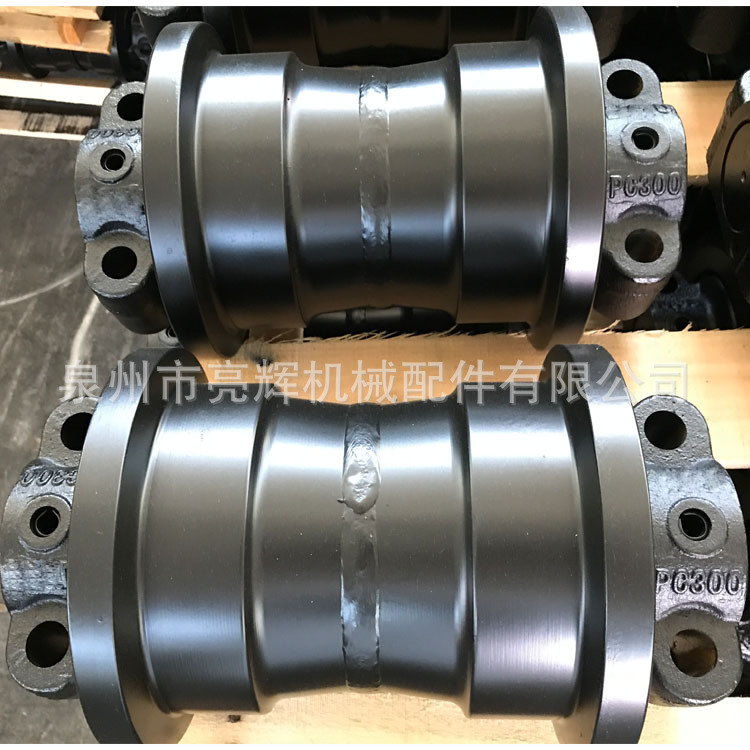 小松挖掘机PC300支重轮 小松挖掘机PC360引导轮工程机械配件 批发