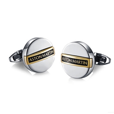 Fashion high-end temperament charm men's shirt cufflinks French metal letter cufflinks 13038002