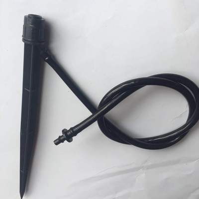 果树滴灌 18CM涌泉喷头 斜嘴进水 柑橘灌溉 配50CM毛管延长