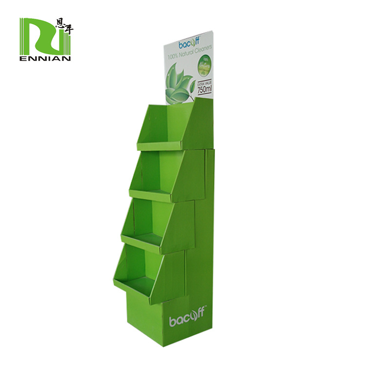 恩年展示架 纸饮料 饮品类纸箱展示架  抱枕纸盒展示架