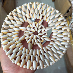 Natural Shell Snail Handicraft Insulated Mat Home Decor Creative Ornament Gift